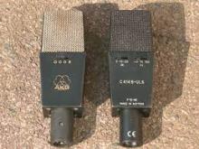 AKG C414B mics